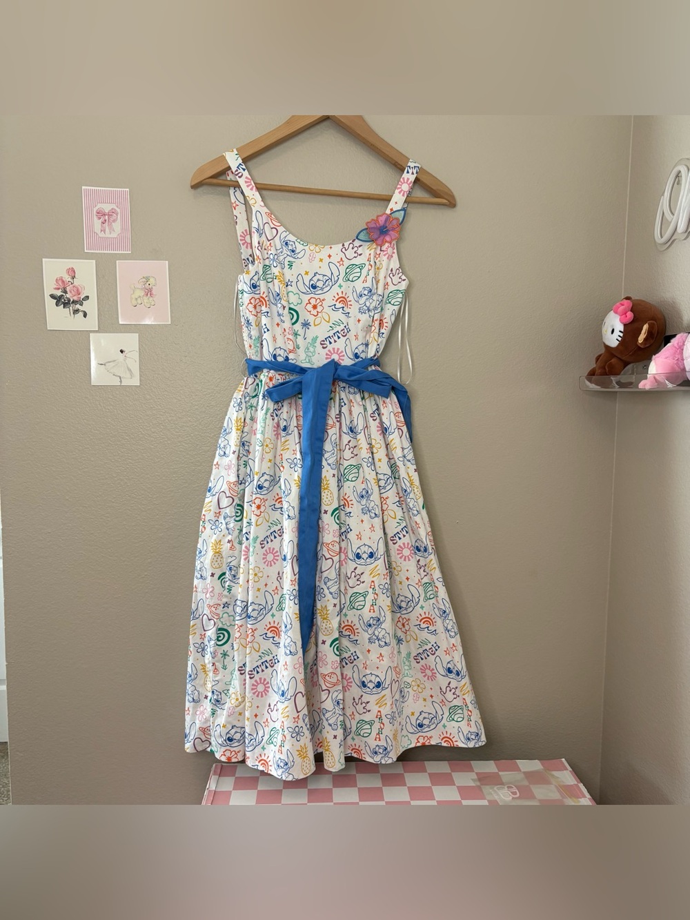 2024 Disney Parks The Dress Shop Lilo & Stitch Dress preppy princess XS